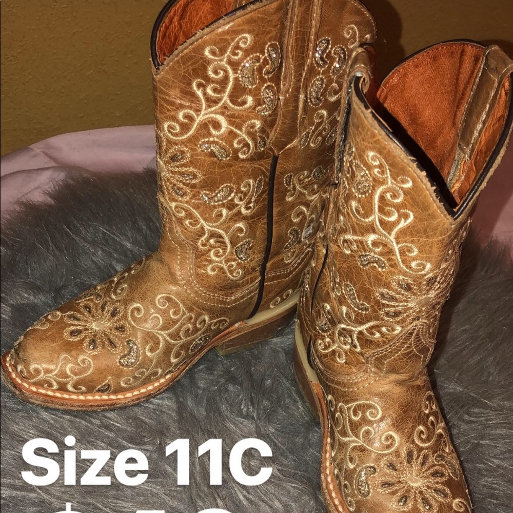 Little girls cowboy boots